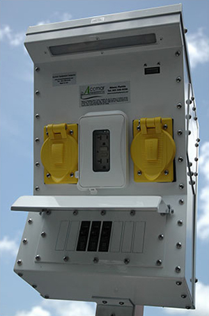 <a href="/es/productos/38-columna-de-distribucion-electrica.html">Torretas de Suministro Eléctrico de Pared</a>